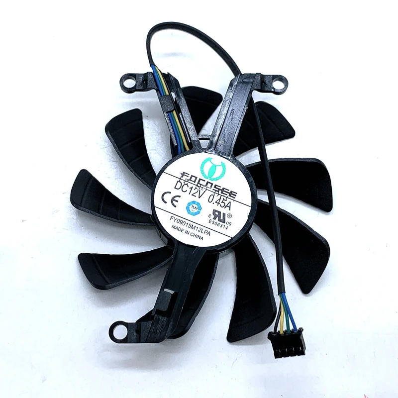 Cooling Fan FY09015M12LPA 85MM 4PIN KFA2 RTX3060 GPU FAN For KFA2 GeForce RTX 3060 TI (1-Click OC) LHR Graphics fan repair