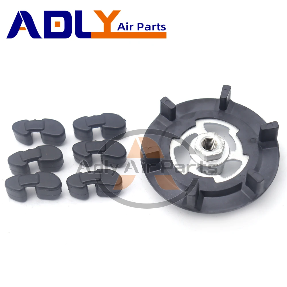 Cubo da embreagem do compressor de 5SE12C 5SL12C A/C AC com borracha para Toyota para Opel