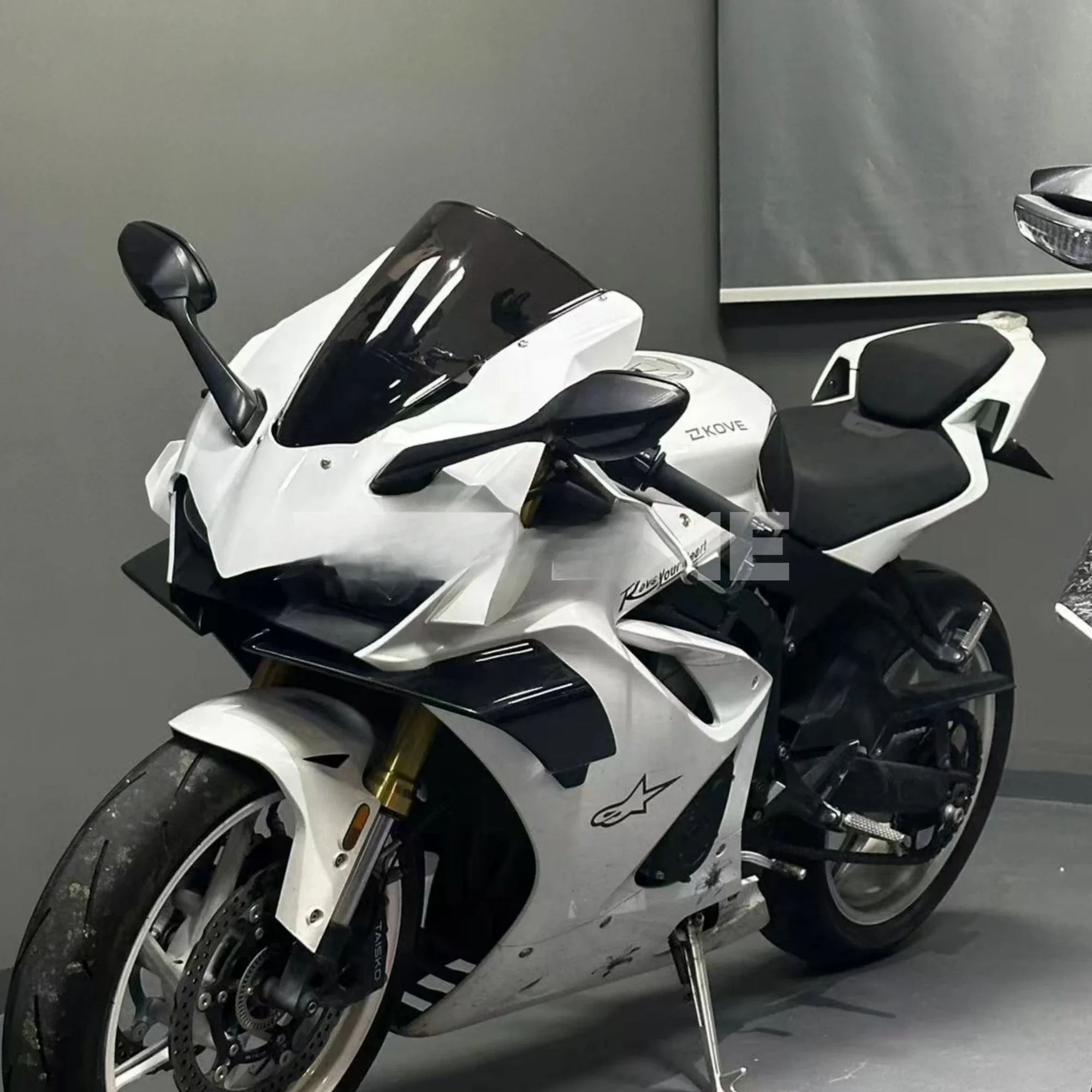 For CF 450SR/ 450srs CF 450RR refitting pure white mini wing face value refitting accessories.