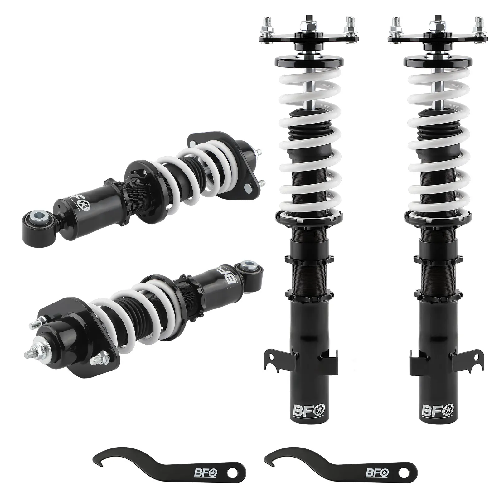 Coilovers Struts Shocks Suspension Kits Adj Height For HONDA CRV CR-V 2007-2011 Height Adjustable Coilovers Suspension Shock