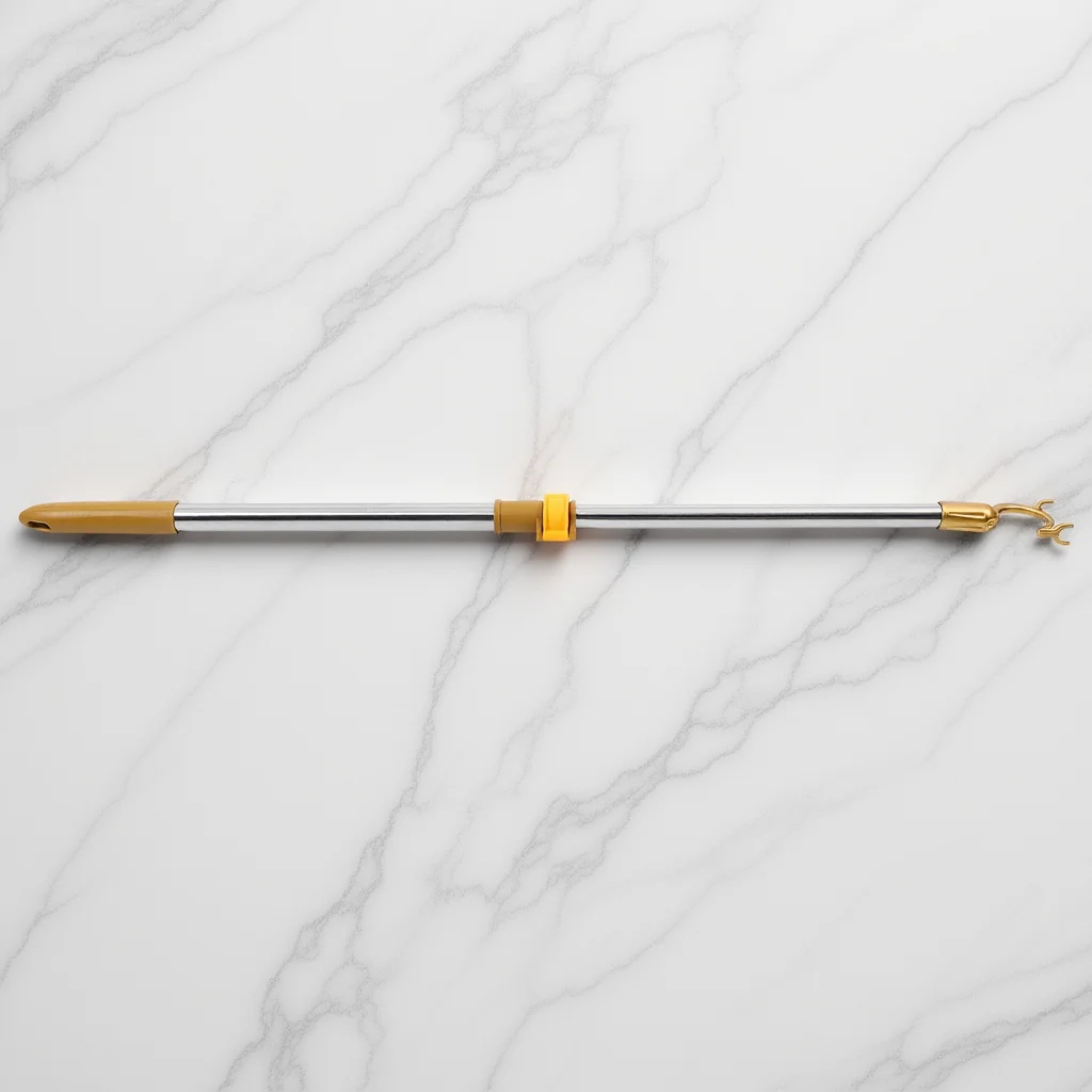 

Retractable Stainless Steel Clothesline Pole Adjustable Closet Rod for Home Drying Extendable Hanging Clothes Rod