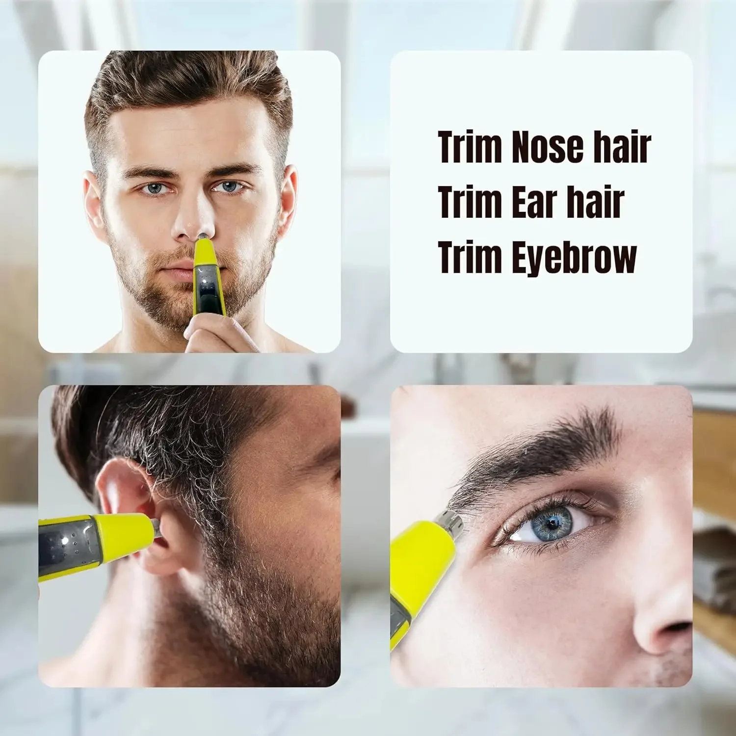 Nose Hair Trimmer Replacement Blade Heads One Blade QP2520 QP2515 QP2630 QP6510 QP6520 QP6530 Electric Shaver image 5