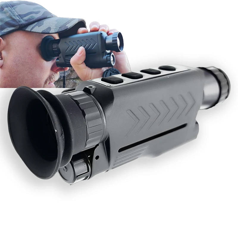 5000m Range Thermal Imaging Binocular Night Vision 384x288 Infrared Industrial Thermal Imaging Camera Drones High Resolution