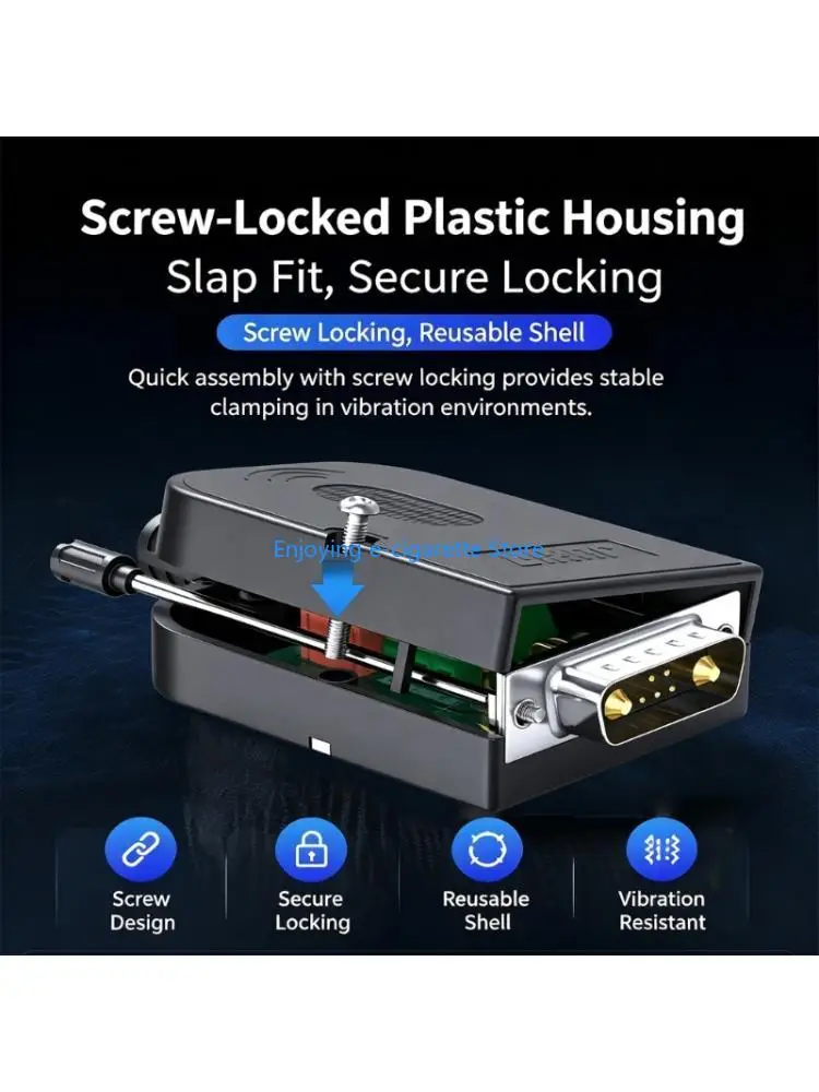 Solderless Wiring Coupler 25A with Internal Cable Clamp and Ribbed Entry Y4QF