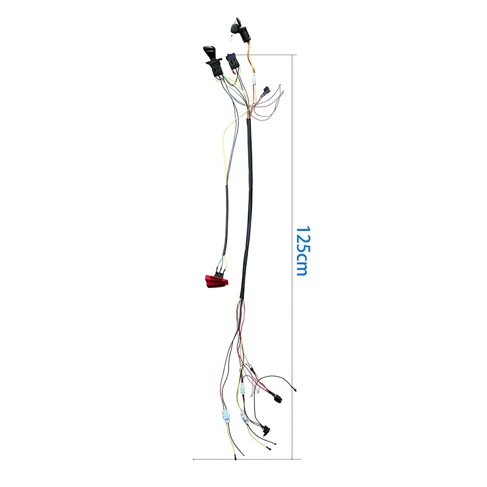 DIY Wire Harness Electric Conversion Kit 6V 12V 24V With Switch For Children Ride On Toy Car SUV Modification Parts Accessory
