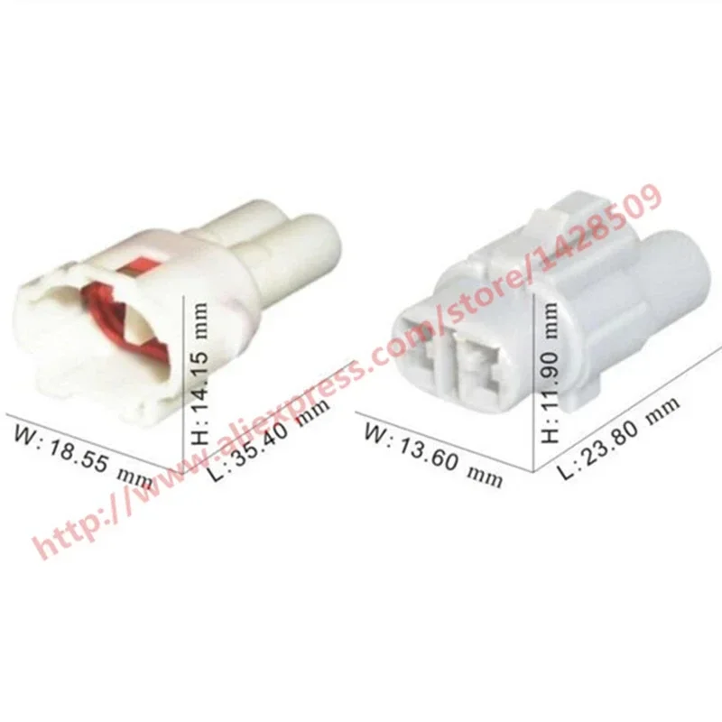 1 Pcs 2 Pin Sumitomo Female Male Kit Auto Connector PA66 6180-2321 6187-2311 For Honda