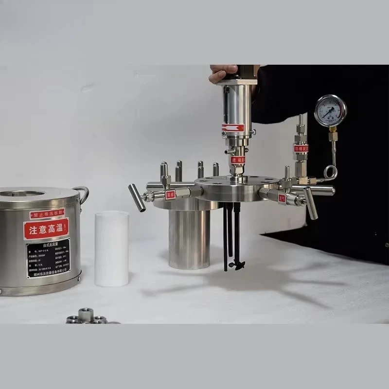 Desktop High Pressure Stainless Steel Pyrolysis Reactor for Biomass 200ml