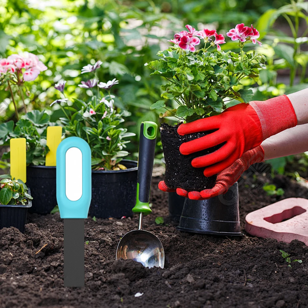 2 في 1 جهاز اختبار التربة اللاسلكي BT 4.1 جهاز قياس درجة الحرارة المحيطة APP أداة قياس ذكية للنباتات للأماكن الداخلية والخارجية