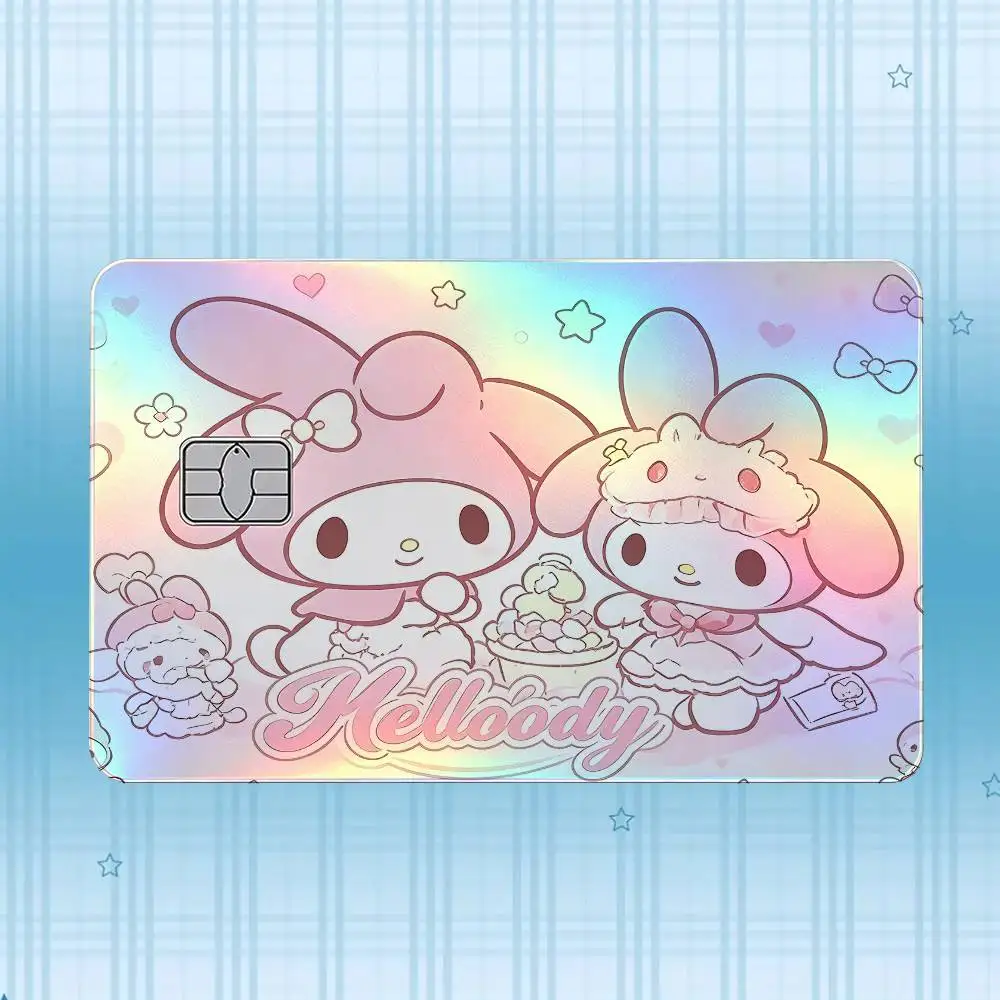My M-Melody Laser-Holografischer Karten-Skin-Aufkleber für Kredit- und Debitkarten – 4 Stück/Set, wasserfester, kratzfester Schutz – Detail 15
