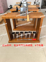 Modified manual Montblanc machine press chestnut cup machine ice cream machine press chestnut 1.5 and 1.2 thick