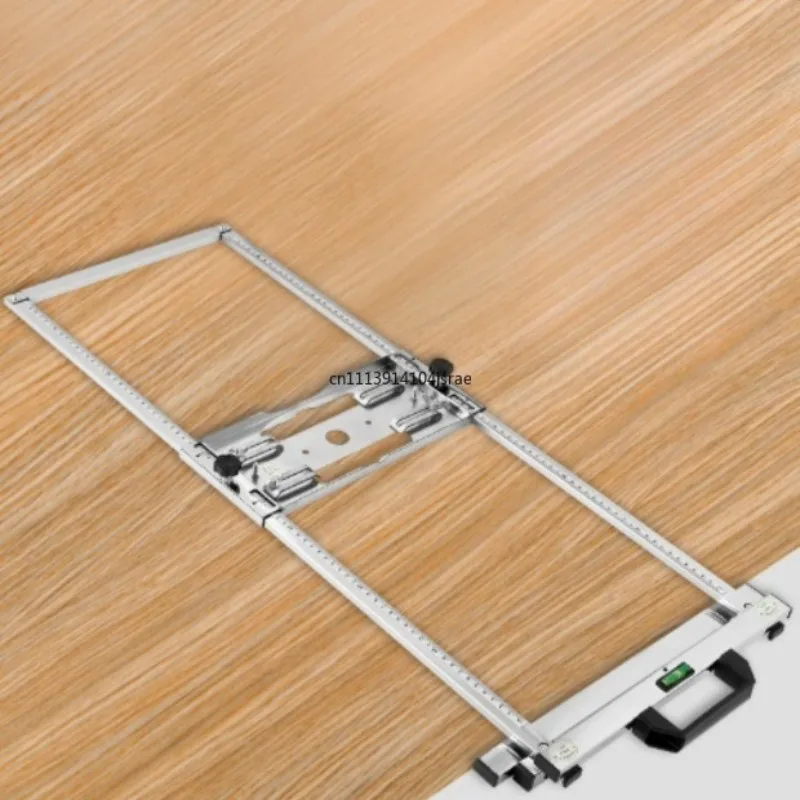 Woodworking Router Circle Cutting Jig Circular Saw Trimmer Edge Guide Positioning Board for Groove Milling