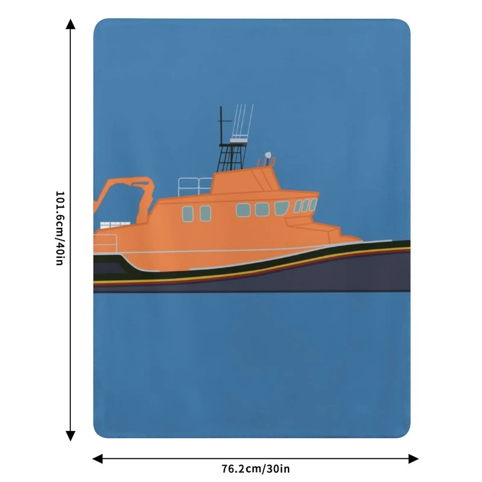 Lifeboat (Severn Class) Throw Blanket Luxury Brand for sofa Vintage Sofa Quilt Blankets