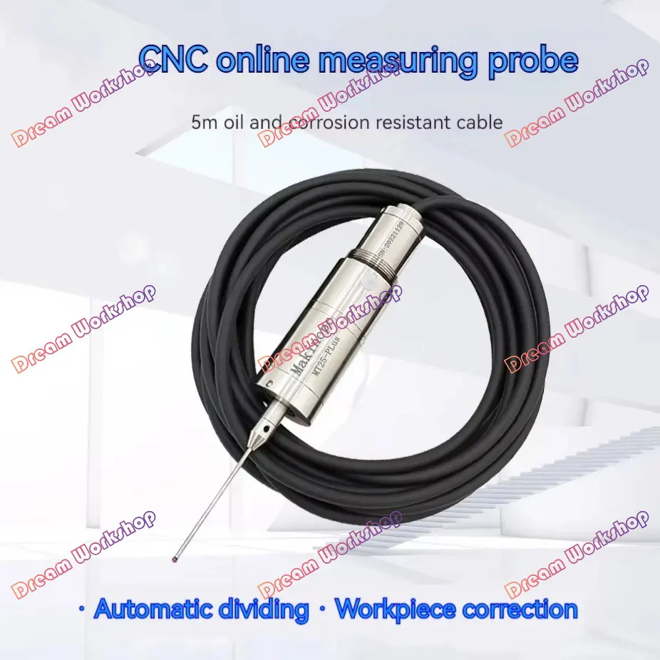 The CNC wired probe MT25 contact sensor can replace the Marposs/Hexagon/Renishaw LP2 probe with a repeatability of 0.001mm