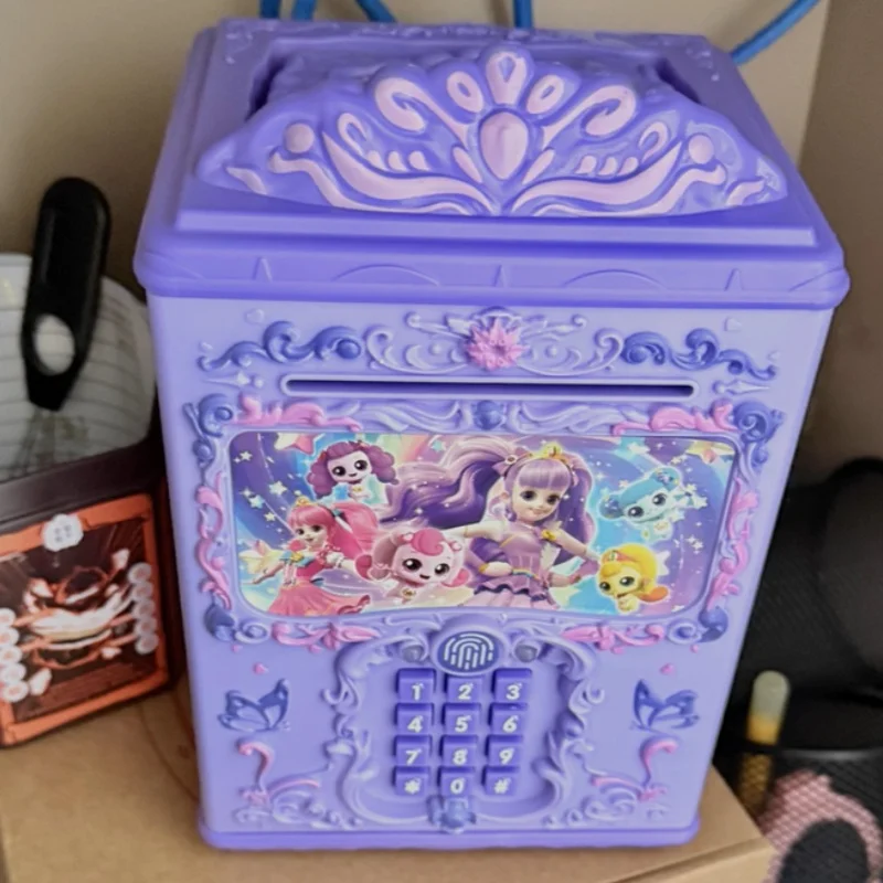 キャッチティーンピング-パスワードロックセーフティボックス-貯金箱-恋人おもちゃ-コレクタブルアクションフィギュア-アニメーション派生品
