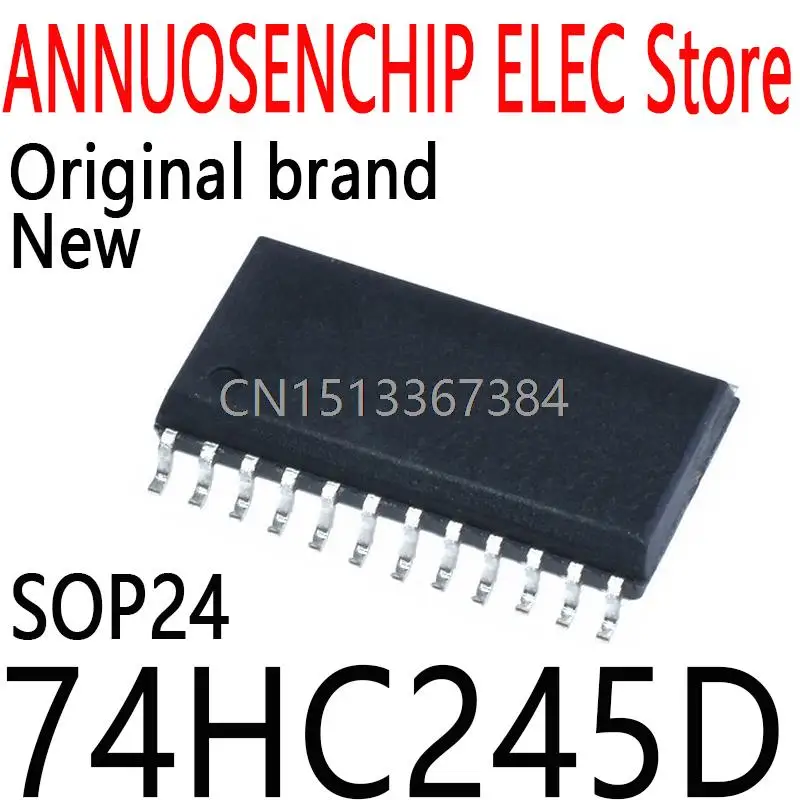 

200 шт. новые и оригинальные SOP24 74HC245 SOP SN74HC245DWR SMD 74HC245D