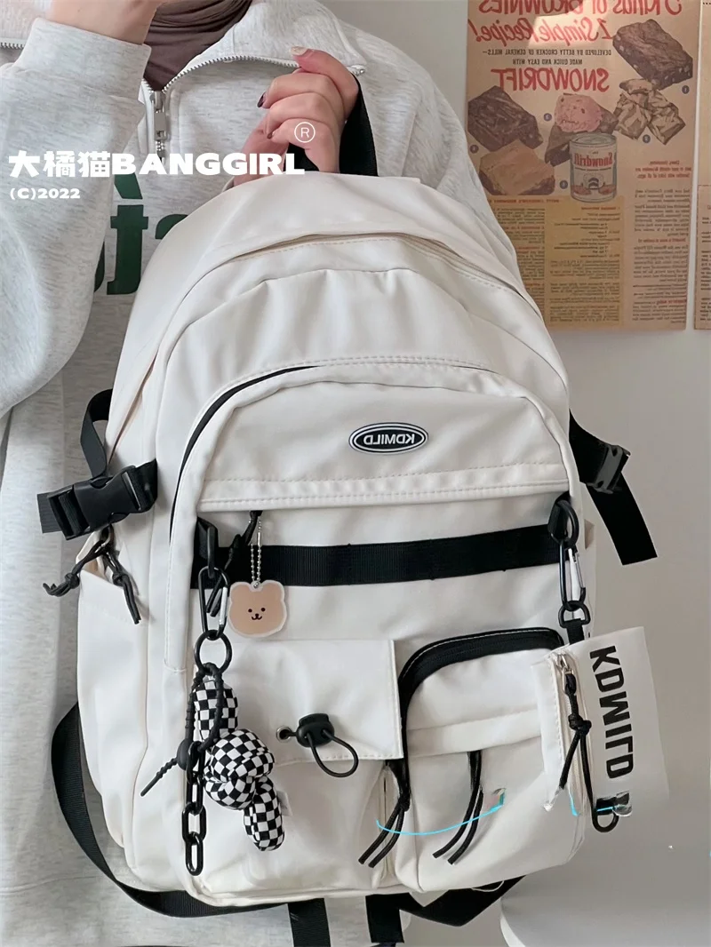 

ex Большая сумка Capaci Pohidzoreański Sle Commuter Faion Travel oulder Bag Двухслойная полиэстеровая внутренняя часть на молнии...