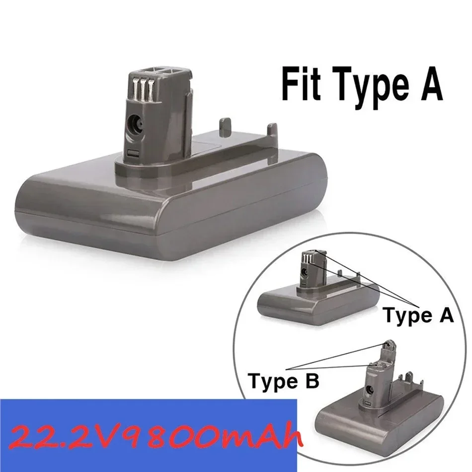 Imagem -03 - Bateria do Vácuo do Li-íon para Dyson tipo a Somente 22.2v 28000mah Dc35 Dc45 Dc31 Dc34 Dc44 Dc31 Dc35 Novo 2023