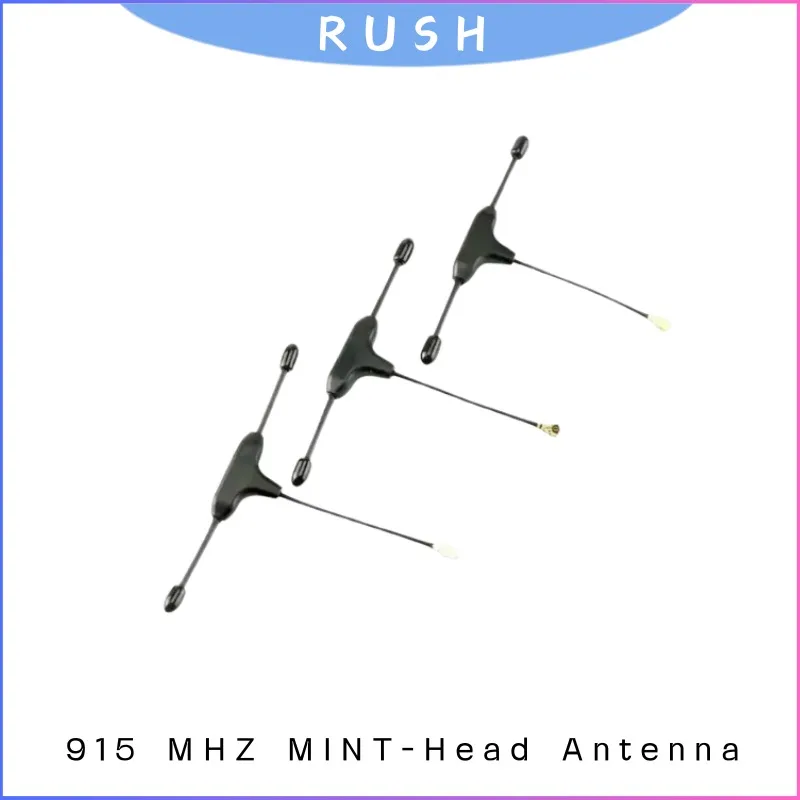 

2025 New 915MHz UFL Antenna 50mm for TBS Crossfire Receiver - Mini T Head FPV Long Range Racing Drone RC Antenna