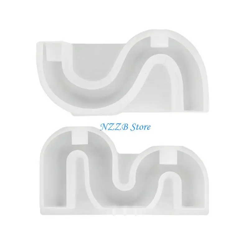 

T21F Multipurpose Silicone Mold Unique Arched Ornament Mold for Handmade Resin Crafts and Home Décors