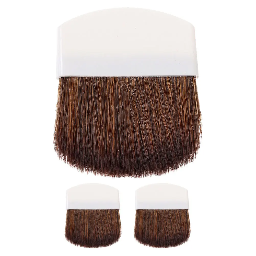 3 قطع من فرش بودرة الوجه الصغيرة، متعددة الاستخدامات للمكياج اليومي والحفلات والسفر، وإسفنجة تنظيف وأحمر الخدود #5