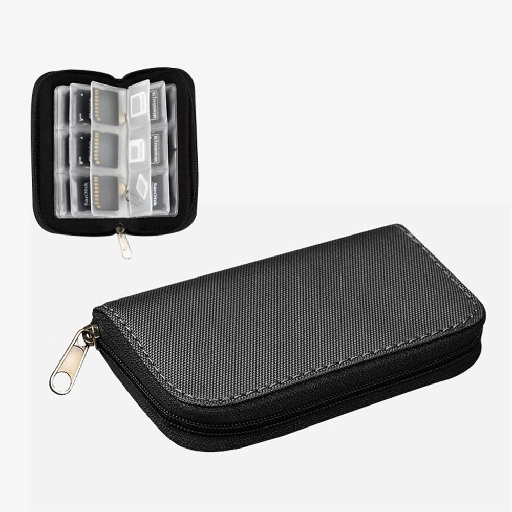 

1pc Memory Card Storage Bag Carrying Case Holder Wallet Game Accessories memory card box