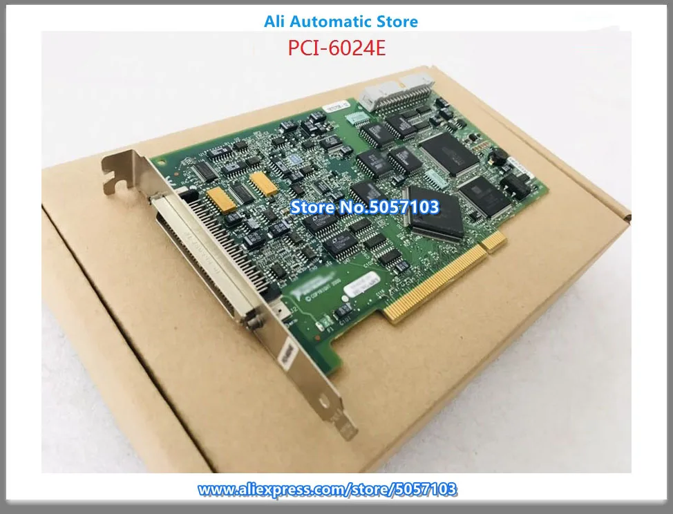 PCI-6024E Acquisition  Tested Board 90% New
