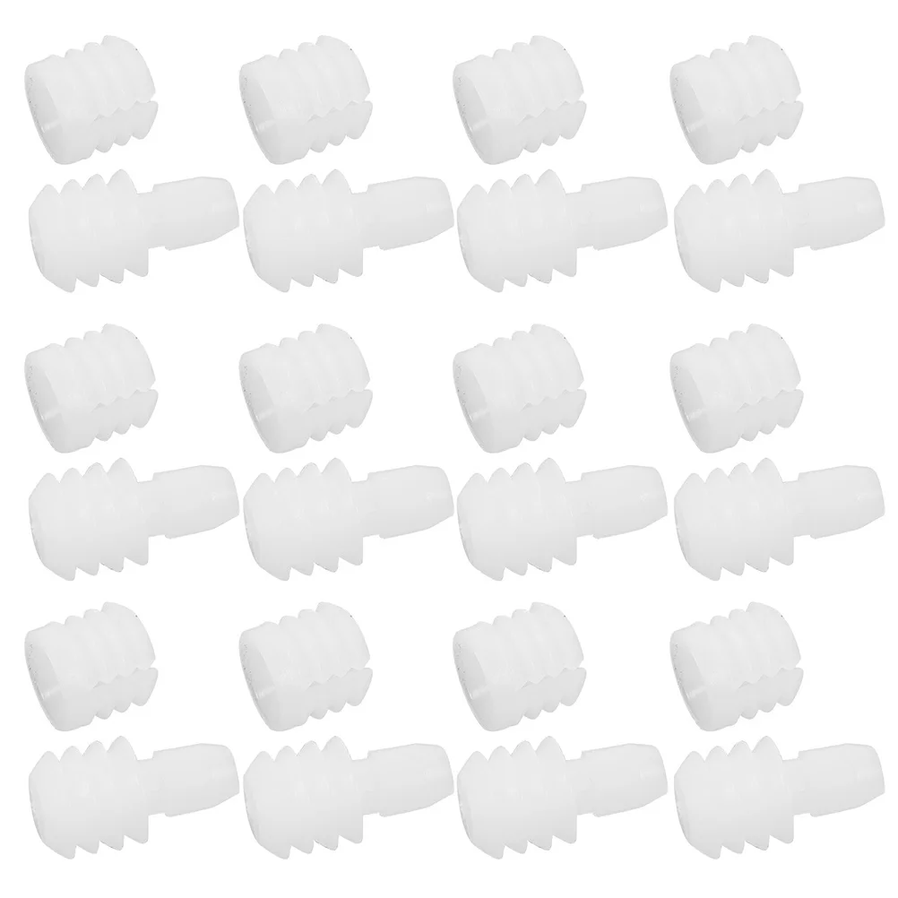 

100pcs Cabinet Accessories Nylon Expansion Plugs Hinge Dowel Connectors For Furniture Door Panels Drawers Kitchen Bathroom