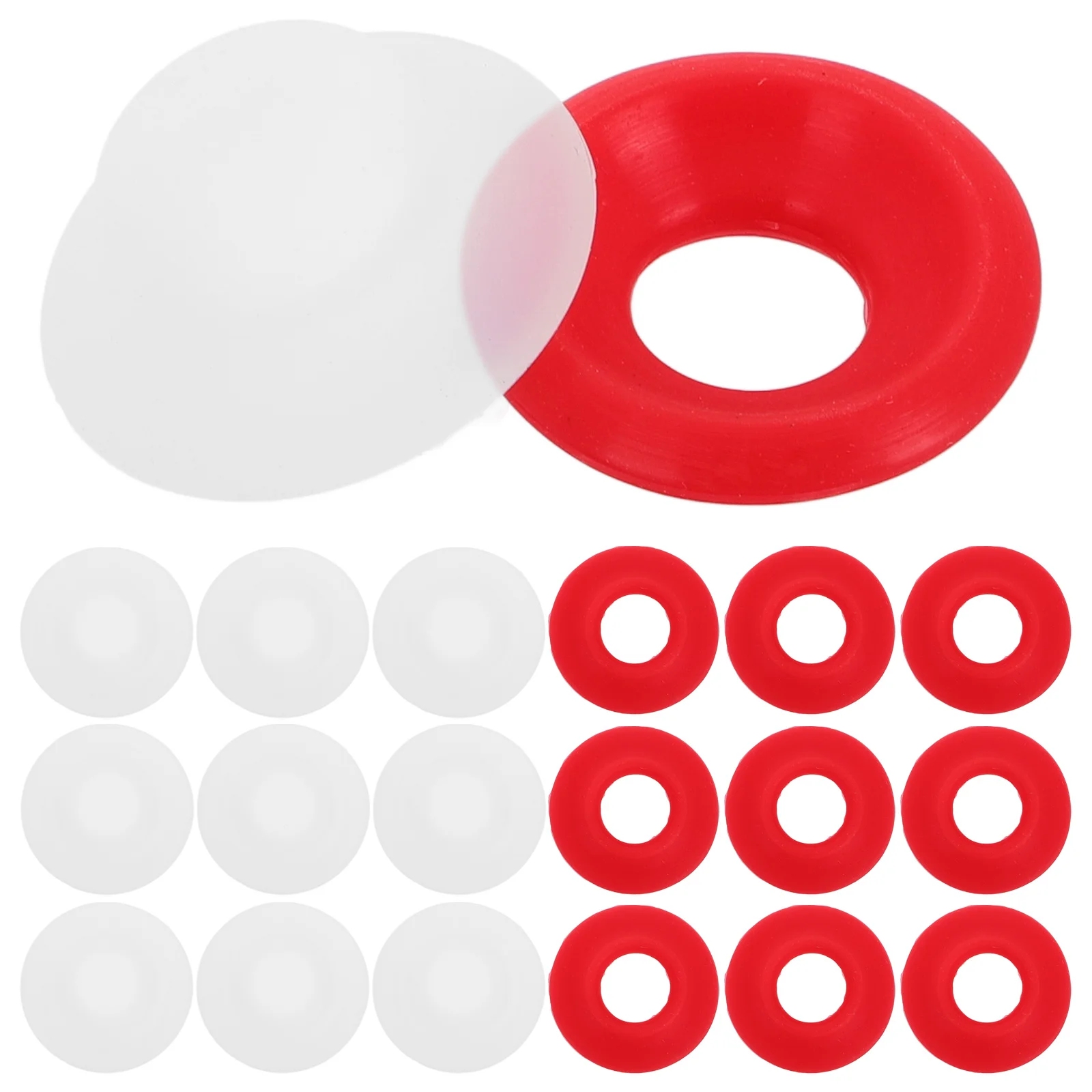 

20Pcs Silicone Gaskets Washer Replacement Silicone Seals Leak Proof Swing Top Bottle Gaskets Beer Juice Bottle Seal Replacement