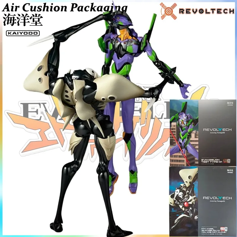 

Kaiyodo Genuine Revoltech AMAZING YAMAGUCHI Serie EVA Unit-01 The Fourth Apostle Mech Warrior Mech Body Action Figures Model Toy