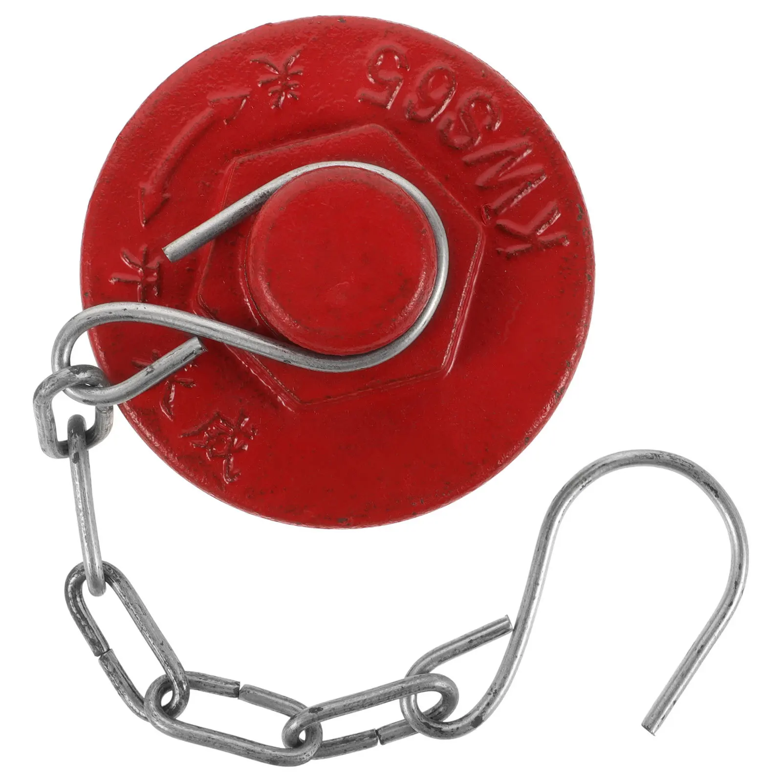 

Iron Fire Hydrant Cap With Chain For Side Cover Replacement Metal Hydrant Part Durable Security Cover Auto Interior