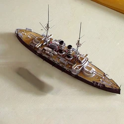 1/400 IJN MIKASA Battleship 3D Paper Model