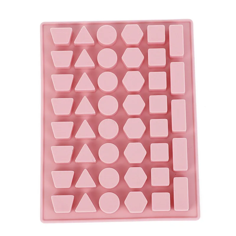 Mix Fruit Animal Silicone Chocolate Mold Rabbit Fish Fudge Candy Jelly Mould Geometry Heart Cake Decor Baking Set Ice Tray Gifts
