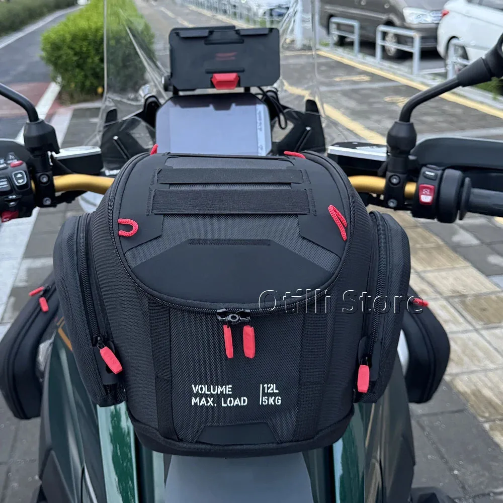 12L Tool Backpack Portable Black Motorcycle For BMW R1300GS GS1300 R 1300GS R 1300 GS 2023 2024 2025 Waterproof Fuel Tank Bag