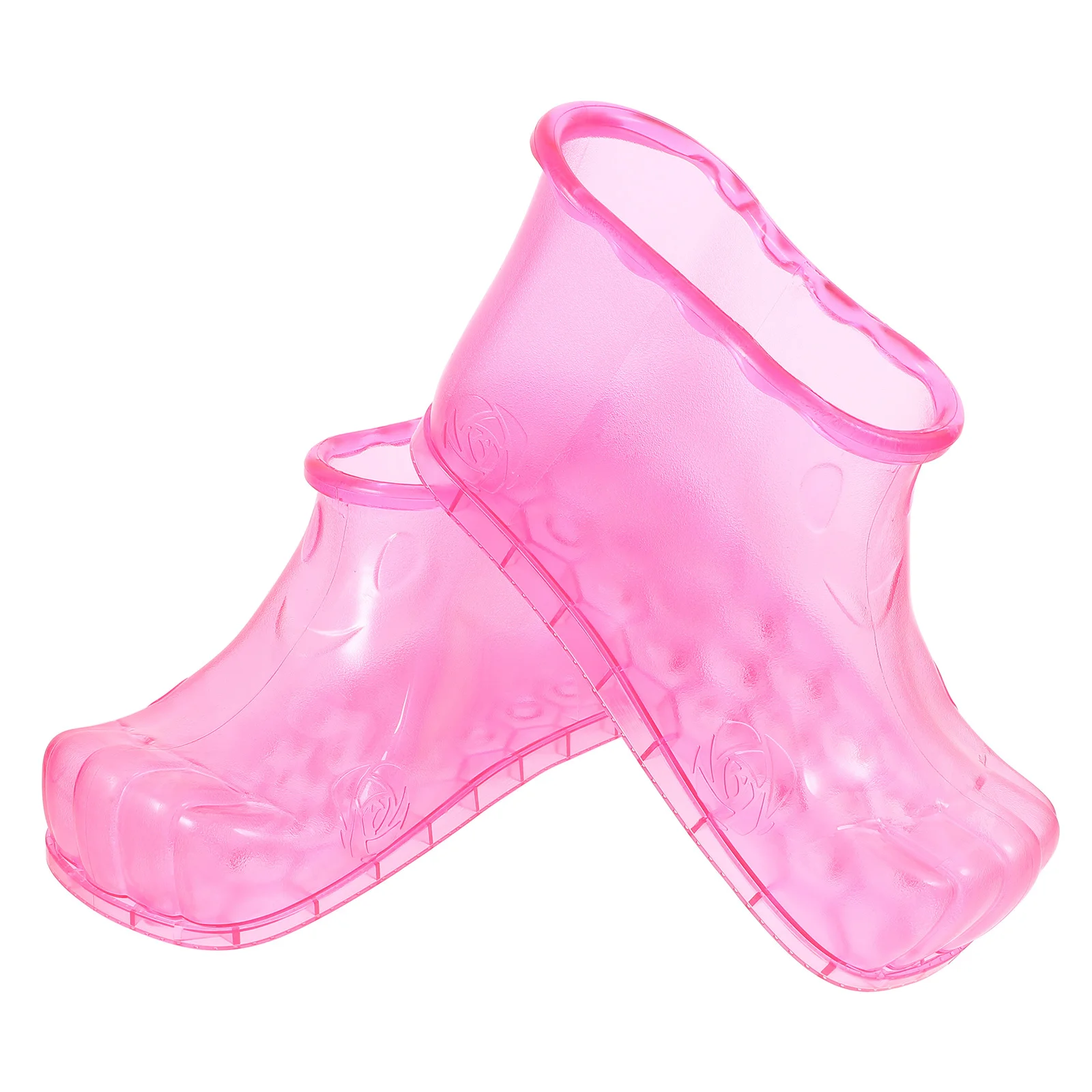 

1Pair Foot Bath Shoes Safety PVC Material Large Capacity Home Foot Soaking Shoes Non Slip Sole Comfortable Boot