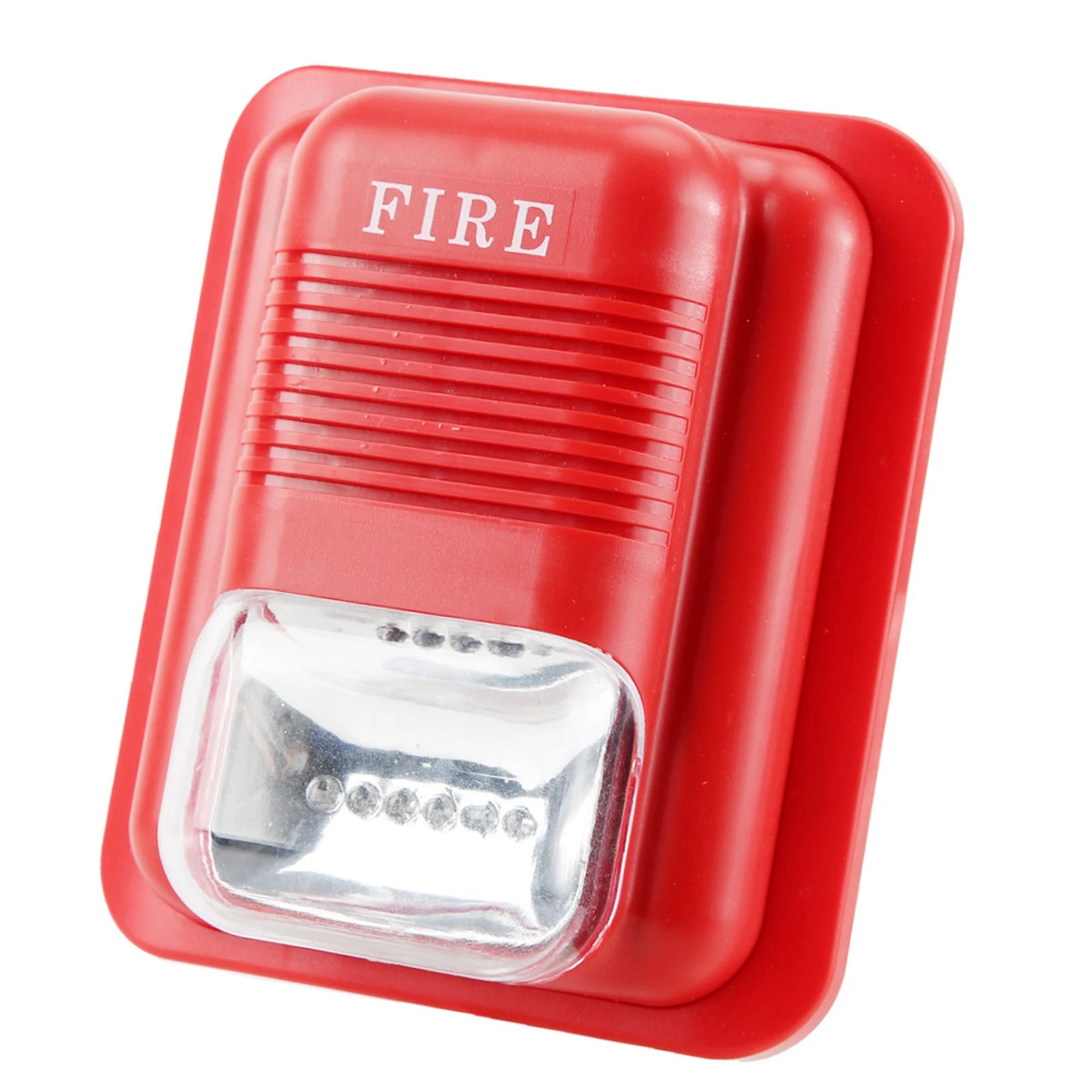DC12V/24V Sound and Light Fire Protection Alarm Warning Strobe Siren Alert Safety System