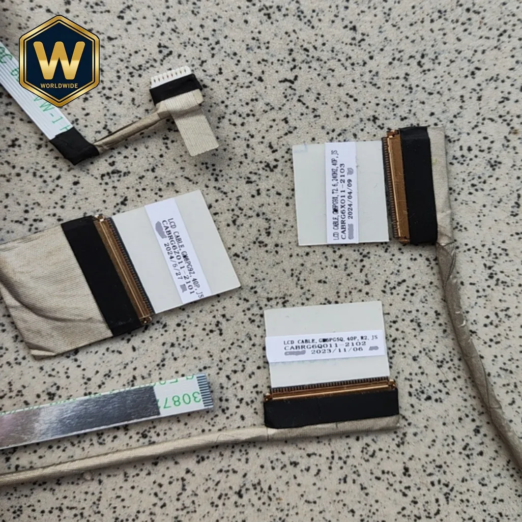 

S For MECHREVO Jiaolong 16K-74600 LCD Cable, 40 Pin 0.5, CABRG6Q011 2101 5301 3 T6A