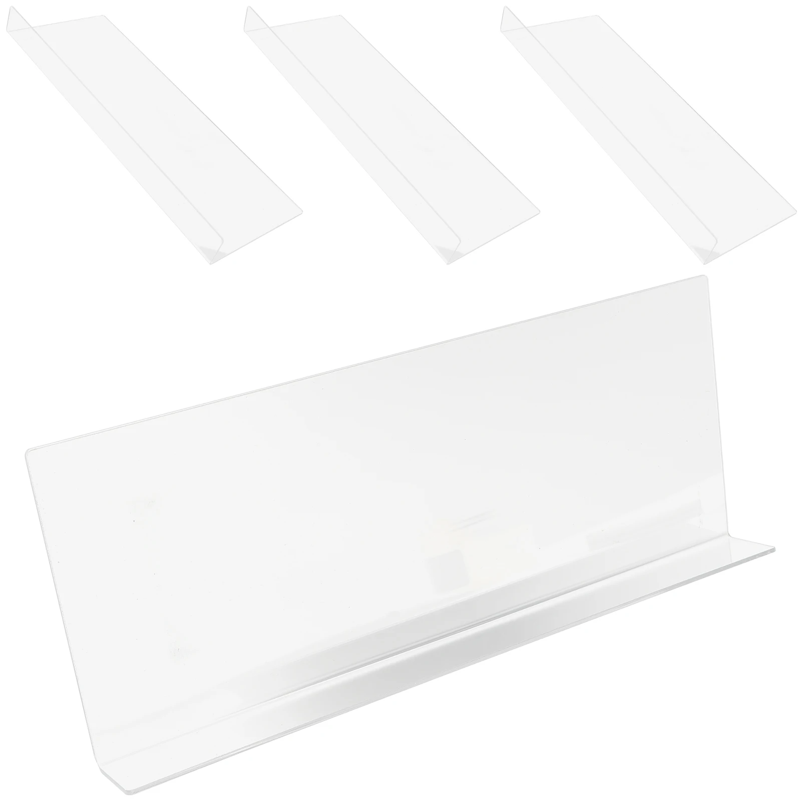 

4Pcs Bathroom Splash Guard Clear Tub Water Guard Oil Resistant Flexible for Sink Bathtub Toilet Spatter Protector