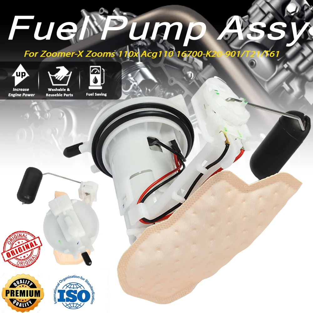 

For Zoomer-X Zooms 110x Acg110 16700-K20-901/T21/T61 Fuel Pump Assy