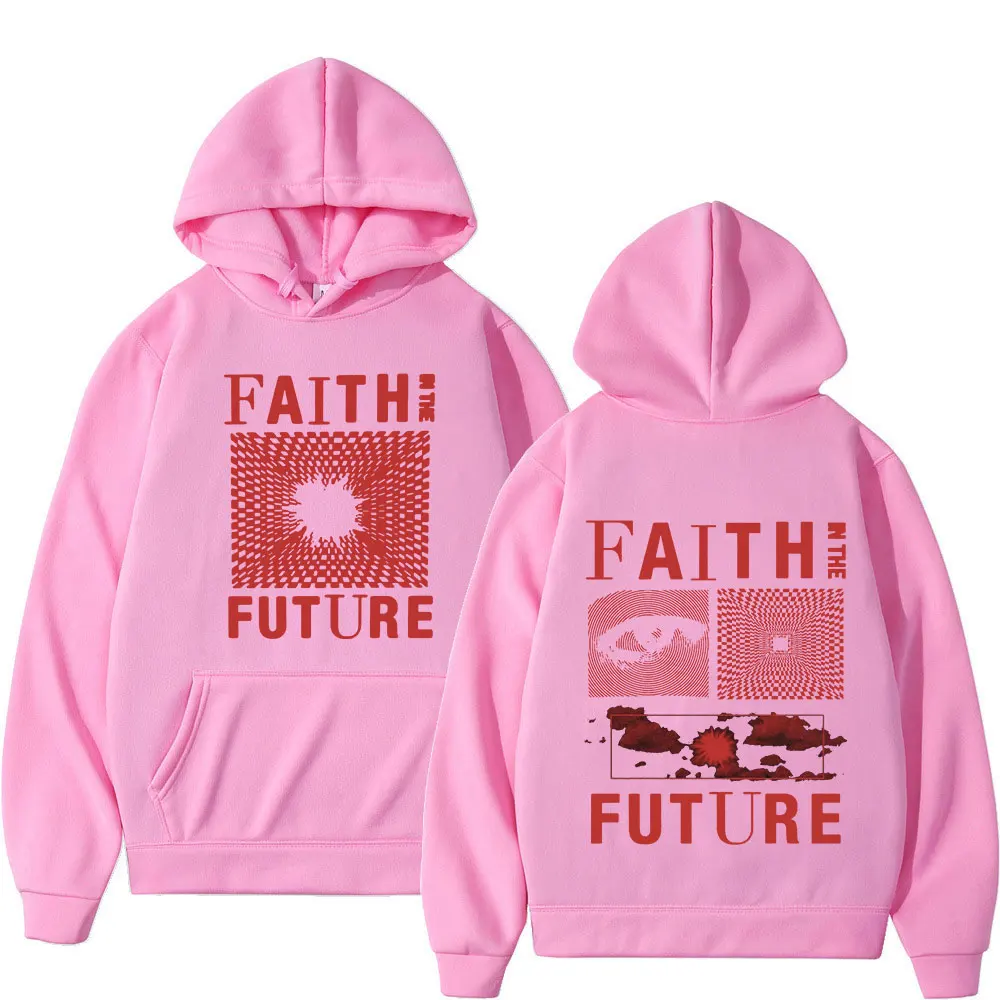 Faith in The Future Tour Concert Hoodie Men Women Clothing Fashion Hip Hop Hooded Sweatshirts Harajuku Vintage Oversized Hoodies