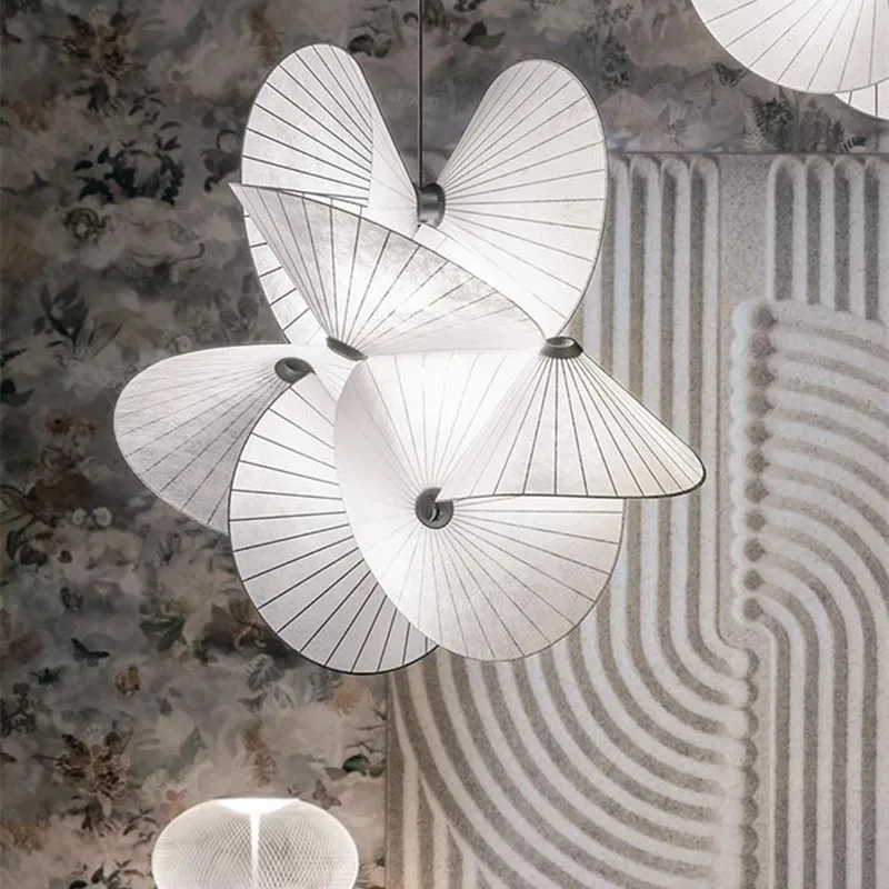 Imagem -05 - Lustre de Luz Serpentina Moooi Estilo Japonês Abajures de Tecido Branco Lâmpadas Loft Decorativas Designer Criativo Casa e Escritório