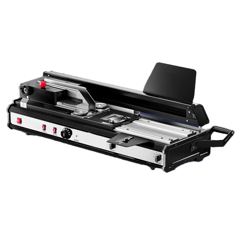 A4 Desktop Hot Melt Glue Book Binding Machine  Automatic Desktop Binding Machine 220/110v Large Hot-melt Glue Binding Machine