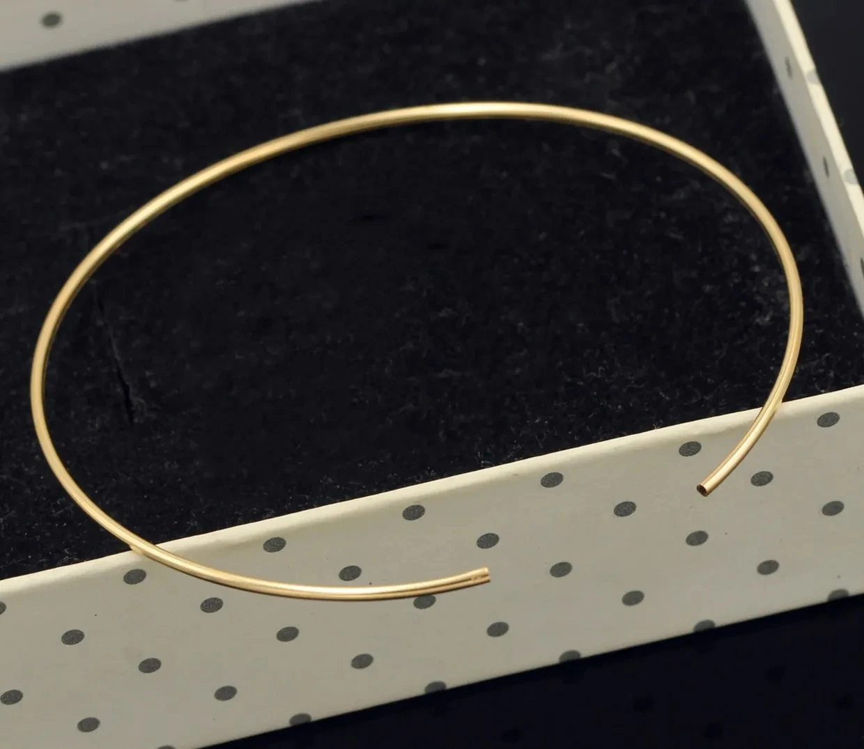 1.25mm Wire Stacking Bangle 14K Gold Filled Bracelet DIY Jewelry Boho Charms Bracelets Vintage Bridesmaid Gift Women Jewelry