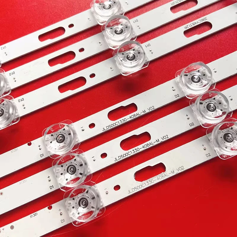 12LED LED Backlight Strip For Sam sung UN50TU8000 UN50TU7000 UE50TU8000 UE50TU7000 BN96-50317A 50318A V0T7-500SMA-R0 500SMB-R1