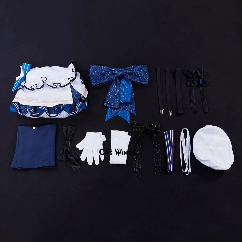 Miku Baker Maid Schort Jurk Outfits Anime Cosplay Kostuums