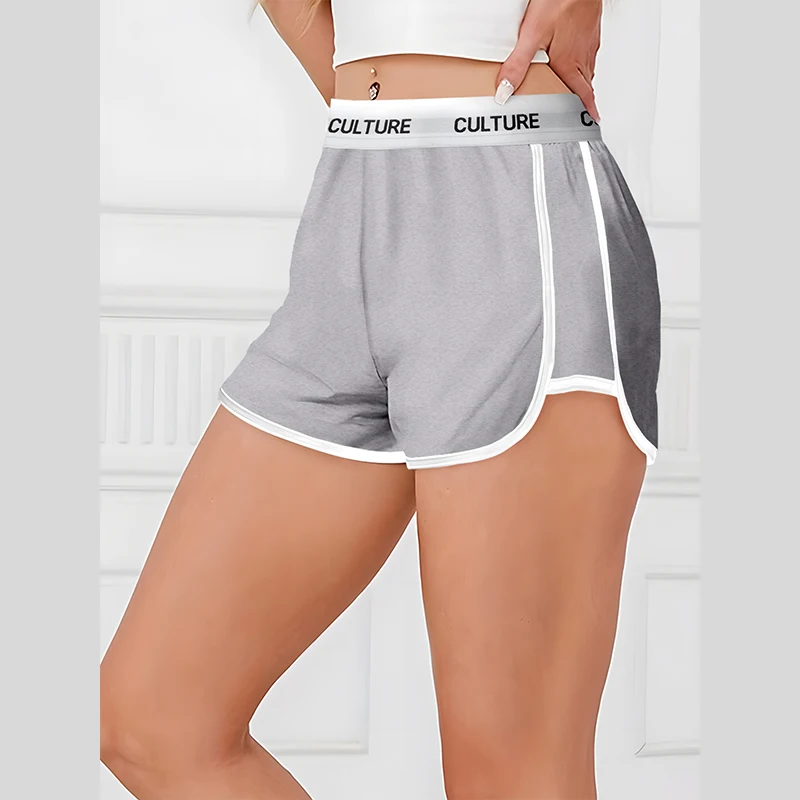 Women's Shorts Summer Fashionable Stretchy Comfortable Fitness Pants Skin-friendly Casual Home Ladies Shorts