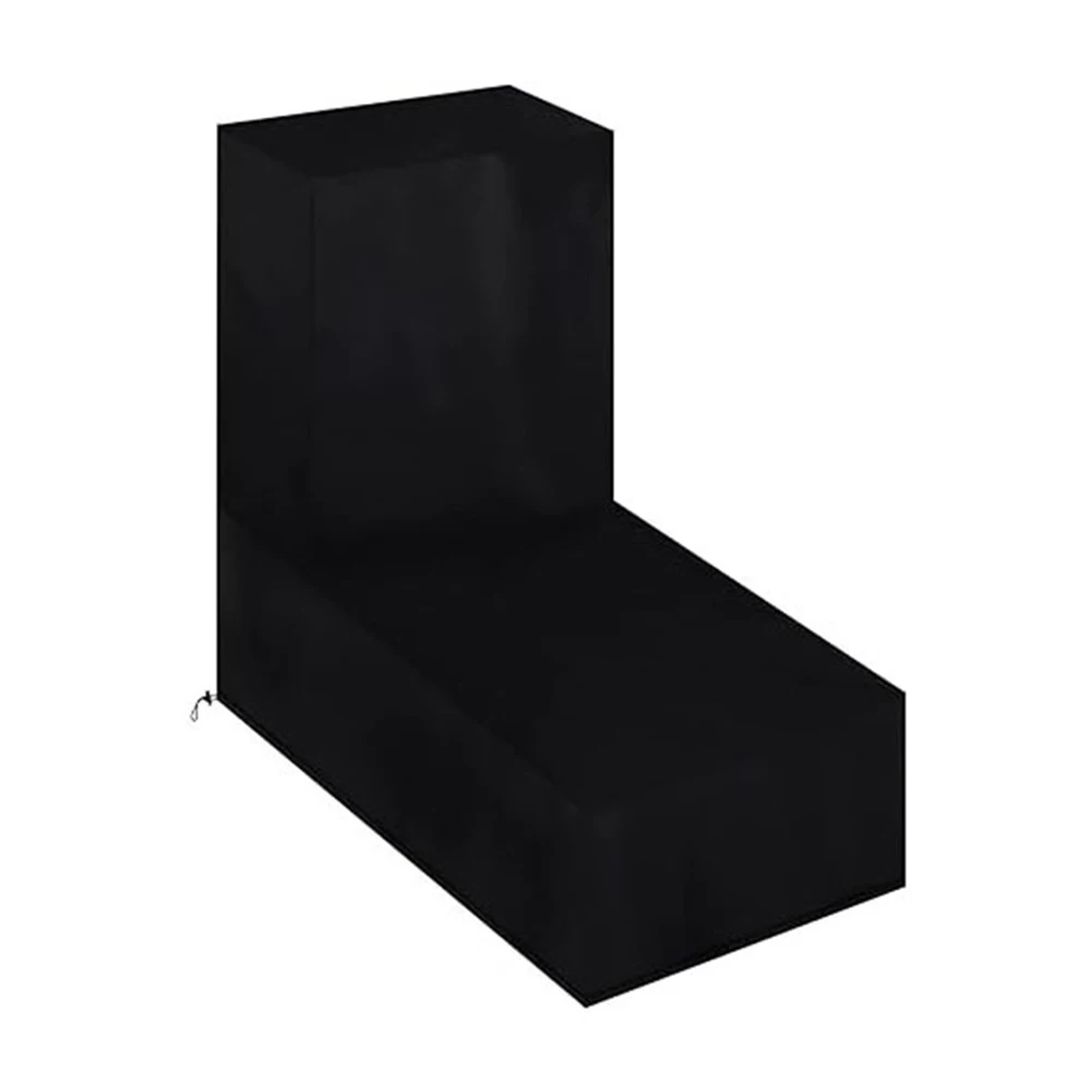 1pc Black 210D Oxford Waterproof Dust Cover With Elastic Cord For 1760lbs Hydraulic Lift Table Cart Kitchen Storage Protector