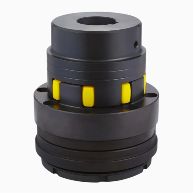 CNC machining 45 steel plum coupling mechanical transmission torque transmission accessories offset compensation components