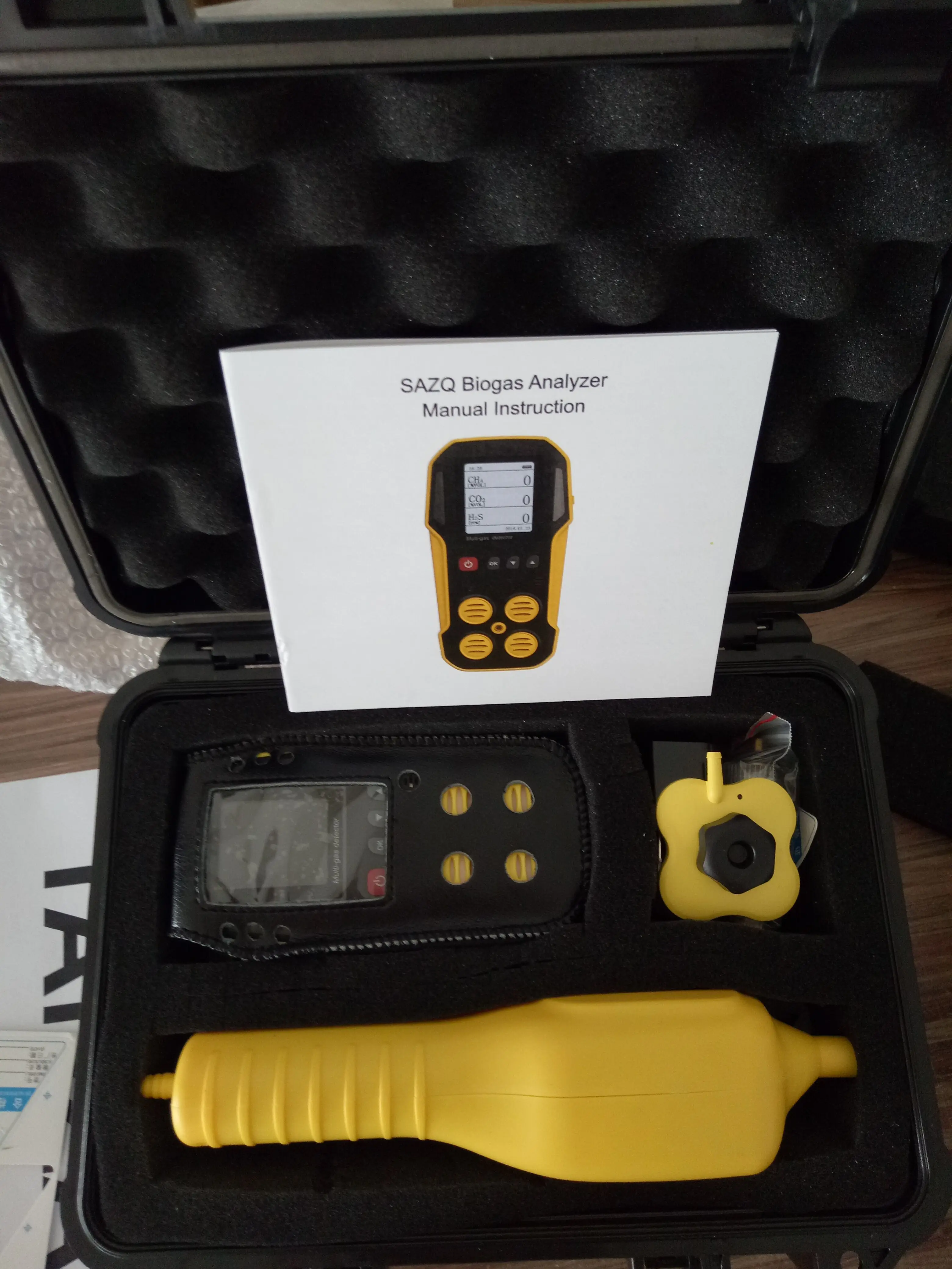 

Landfill Gas & Biogas Analyzers, Biogas analysis detector multi gas analyzer for CO2 CH4 O2 H2S