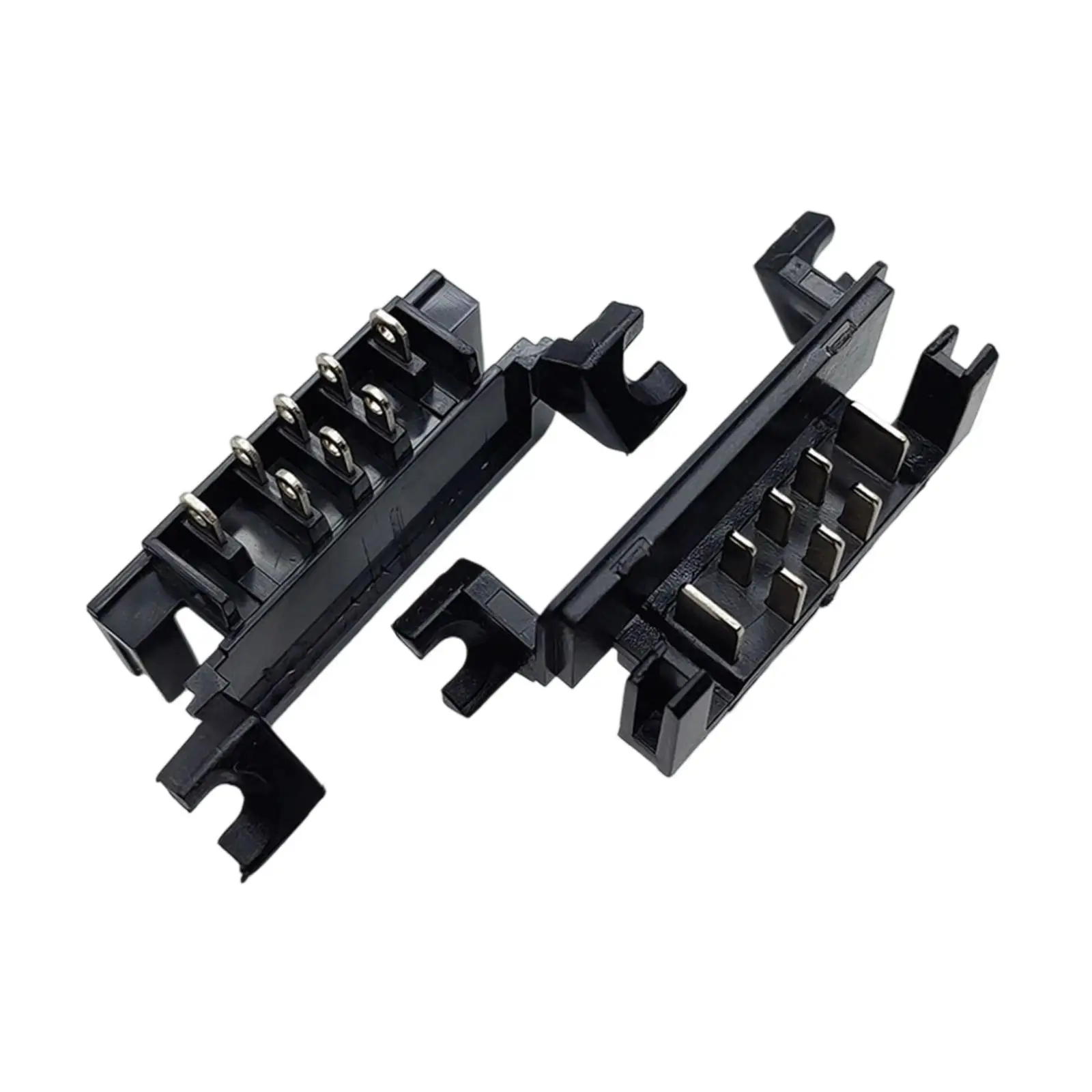 2Pcs Charger Adapter Sturdy Charger Connector Terminal for Workshop Garage