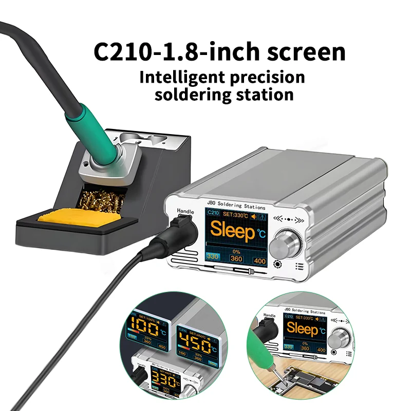 

ZH-210 Soldering Station Electric Soldering Iron with Adjustable Temperature for Mobile Phones Repair Welding Tools Sets